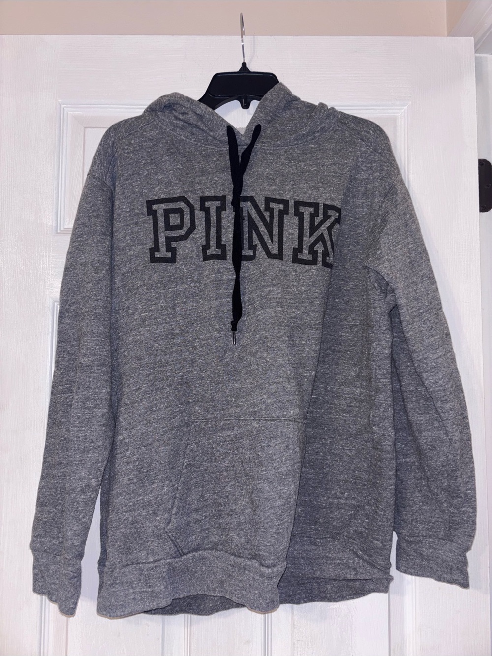PINK Victoria's Secret Gray Men's Pullover Hoodie